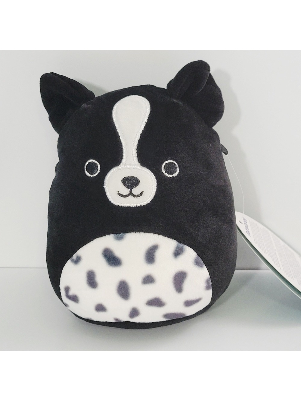 Squishmallows Monty Black and White Plush Toy 5 Inch